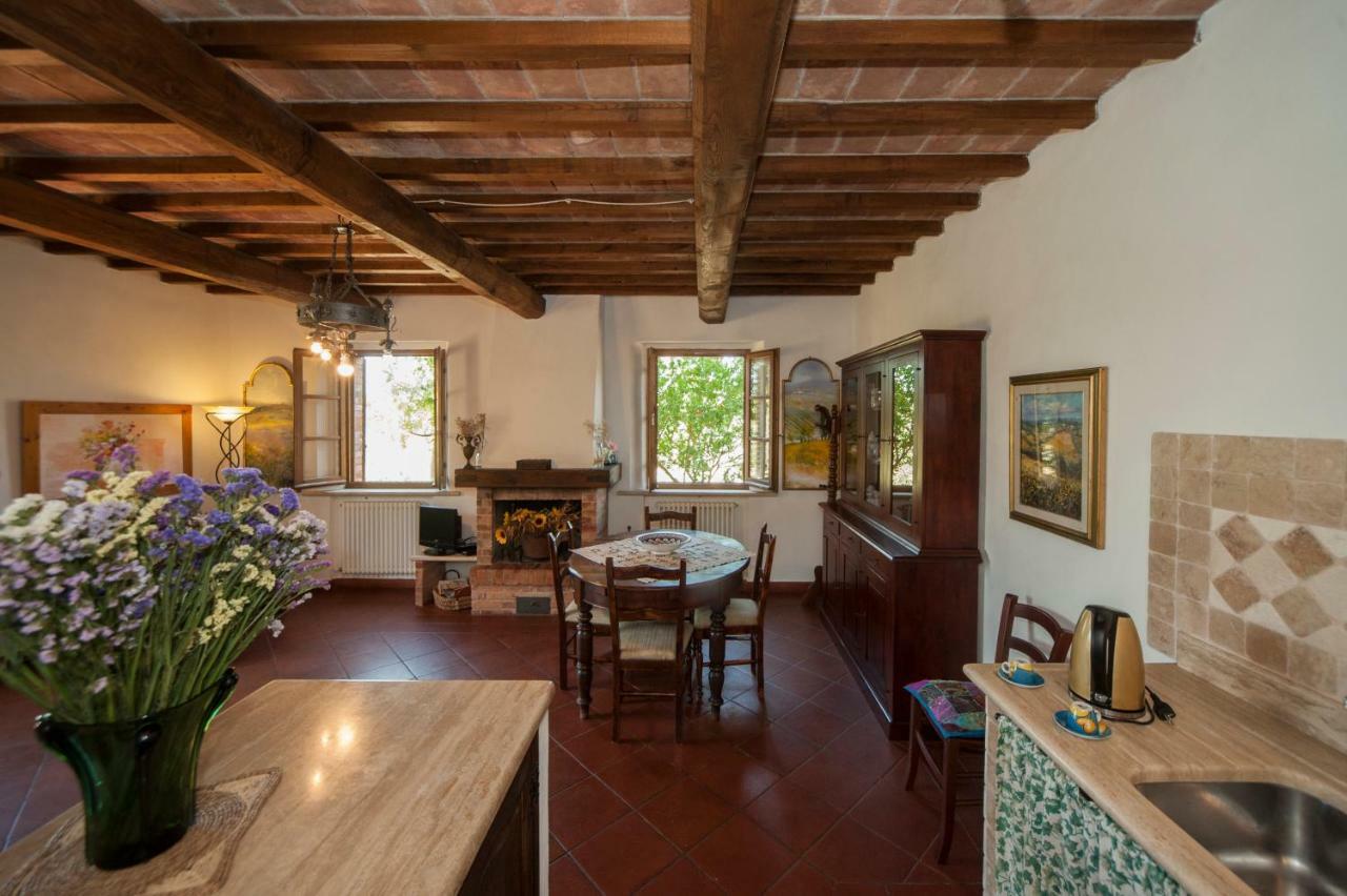 Agriturismo Podernuovo Asciano Kültér fotó